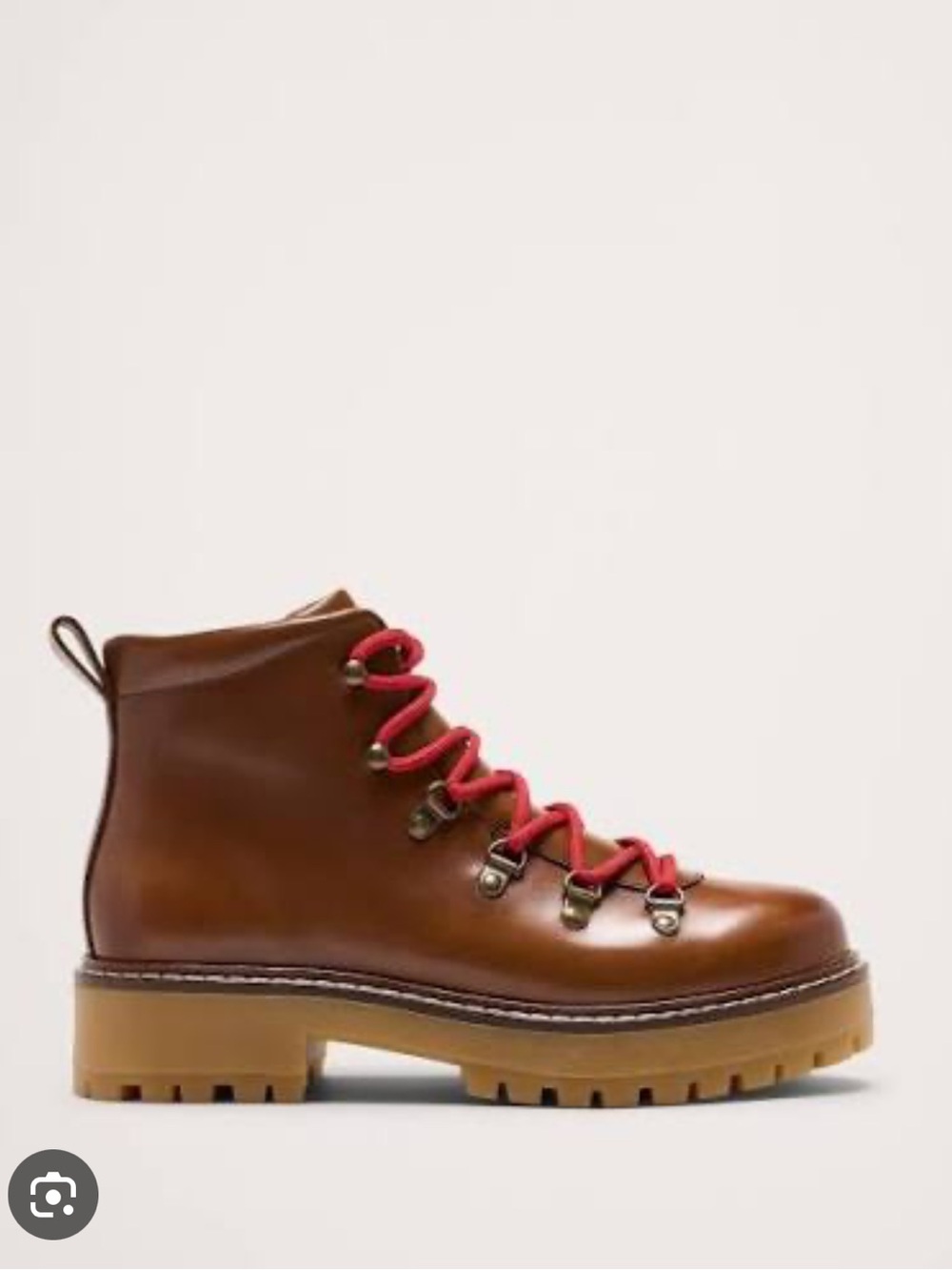Banana republic brown alpine boots.
